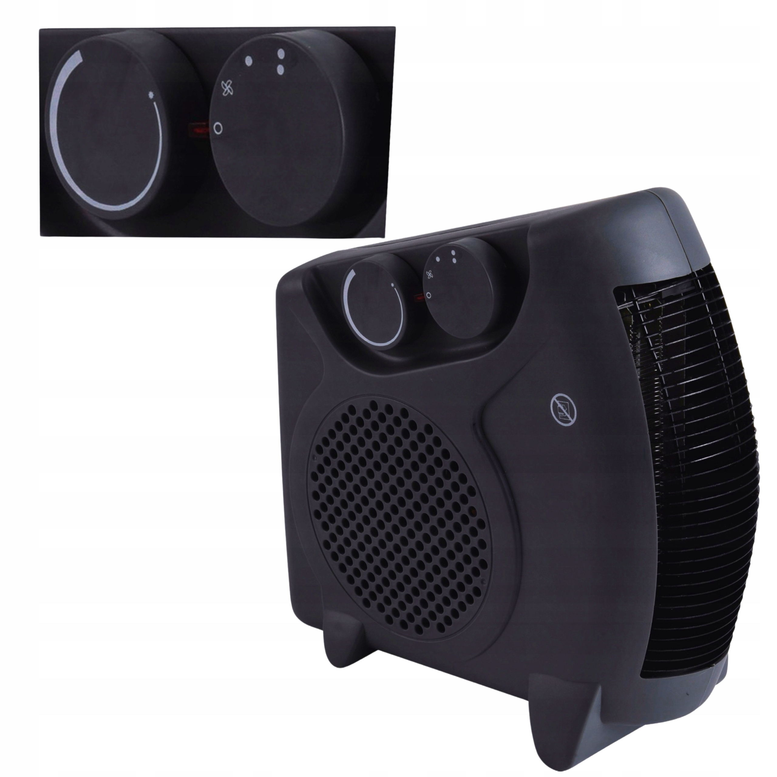 Wydajność grzania i trzy tryby nawiewu