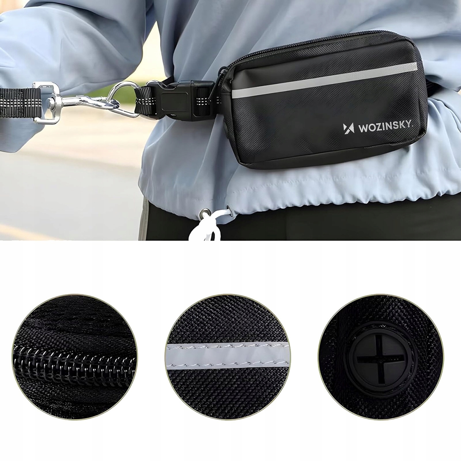Hands-free design – Bieganie z psem bez trzymania smyczy