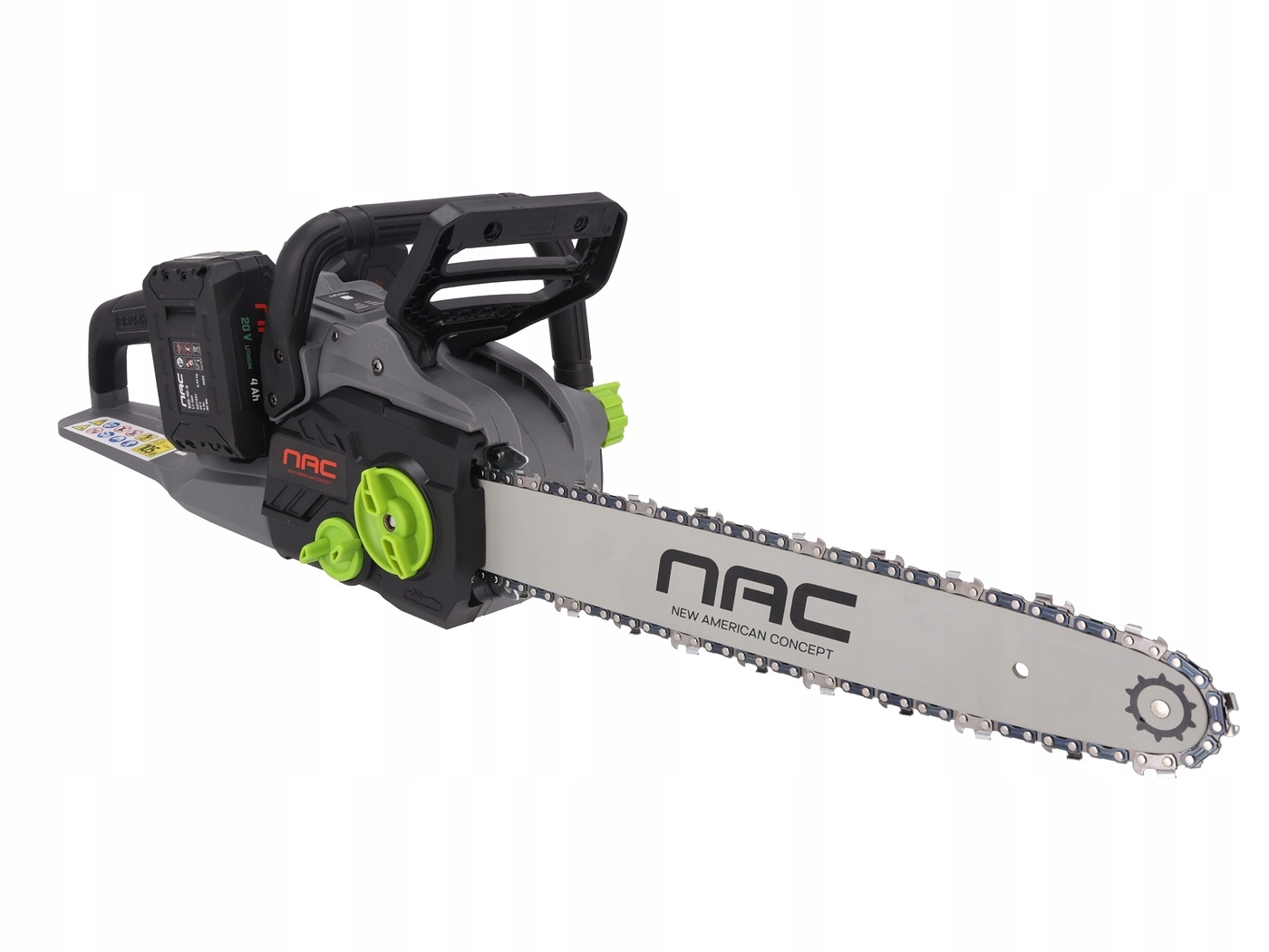 Pilarka łańcuchowa akumulatorowa NAC CB40E-40-2B40-S – Idealne narzędzie do pielęgnacji ogrodu
