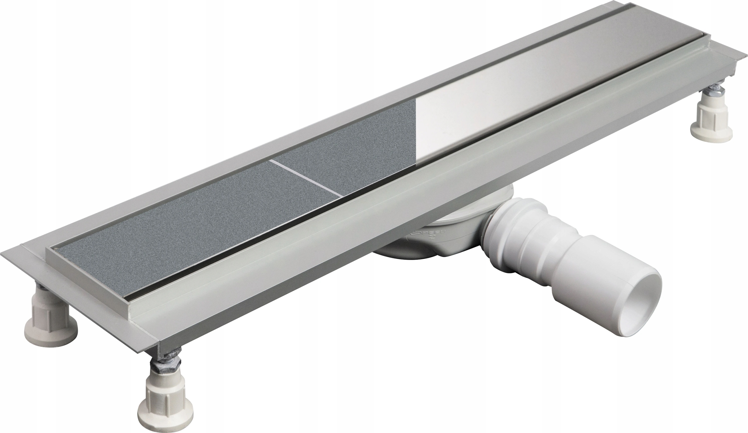 Deante KNS_008D – Odwracalny odpływ liniowy 80 cm w eleganckim chromie