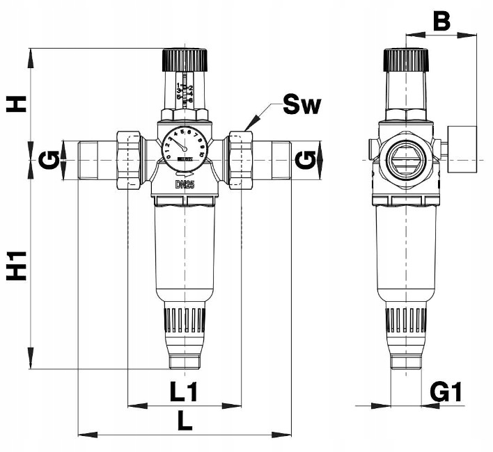Wysokiej jakości materiały i konstrukcja filtra