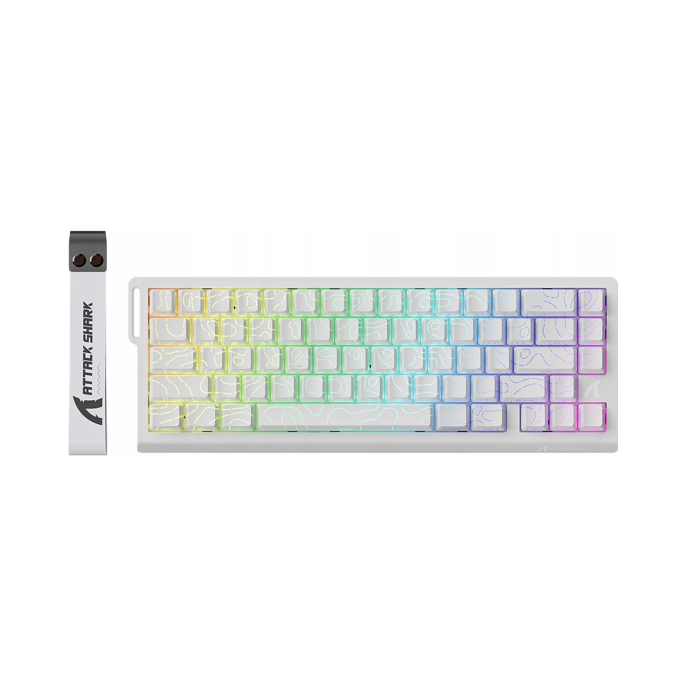 Klawiatura Magnetyczna Attack Shark X68 HE 70% RGB – Idealne połączenie wydajności i stylu
