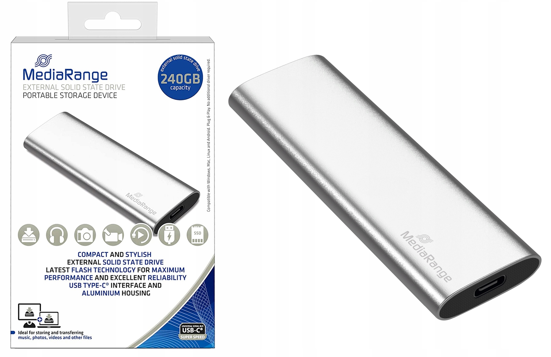 Pojemność 240GB – idealna do archiwizacji danych