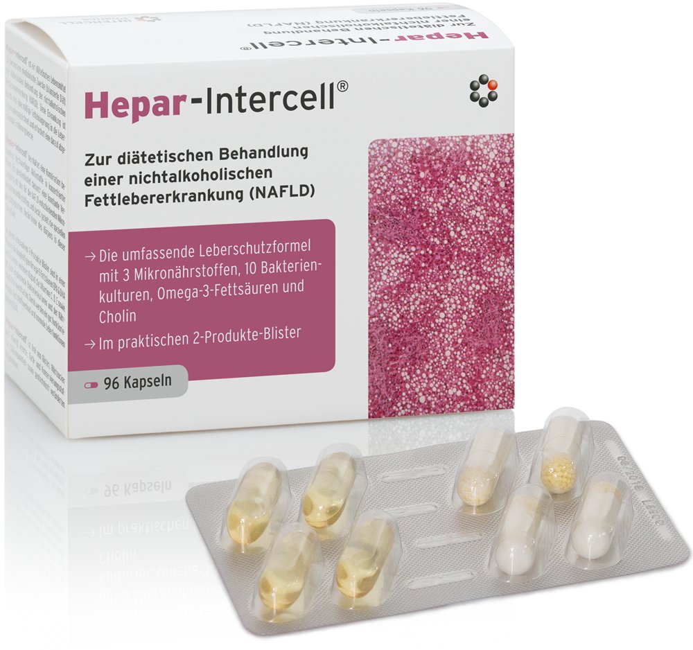 INTERCELL PHARMA Hepar-Intercell - Suplement diety dla zdrowia wątroby