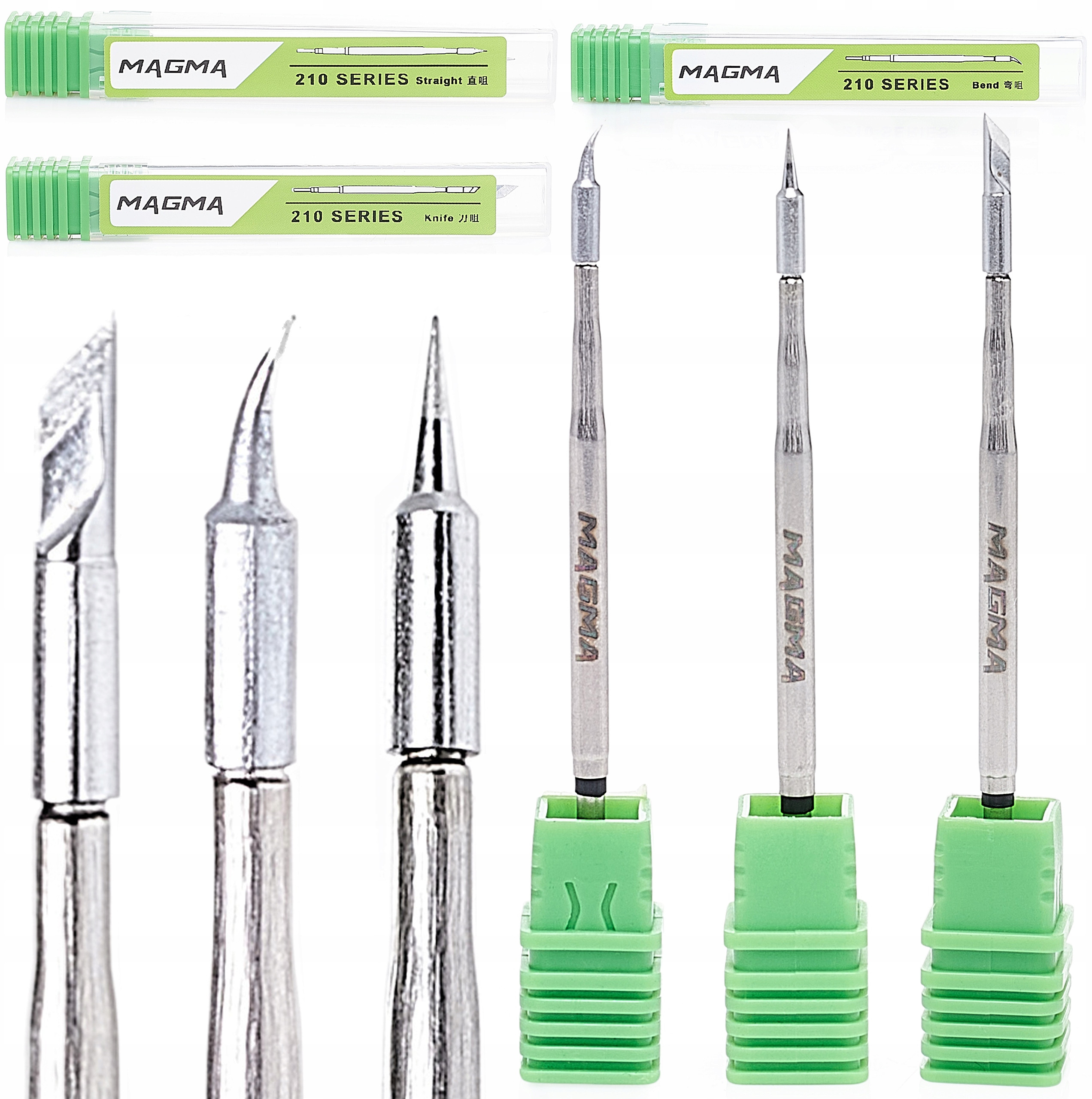 3x Grot MAGMA C210 do Lutownicy Yihua Aixun JBC OSS Aifen Sugon Techrebal – Wysoka jakość i wszechstronność