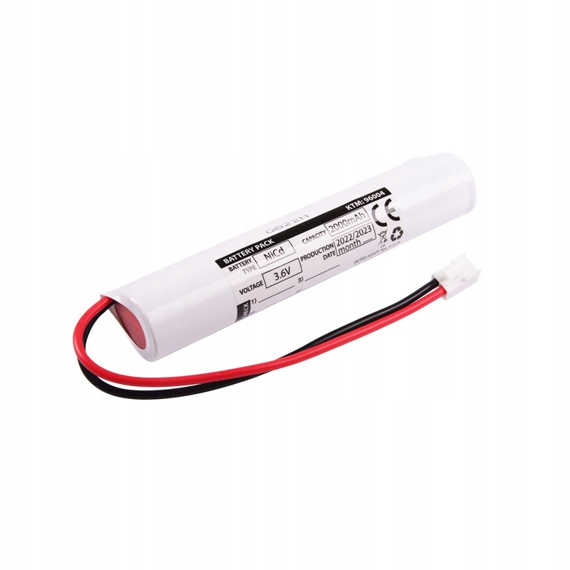 Właściwości techniczne akumulatorów NiCd 3,6V 2000mAh HT Orion II
