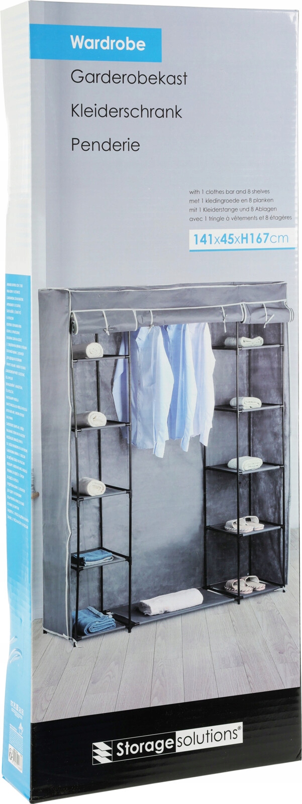 Wymiary i waga – 141x45x167 cm, 3,2 kg