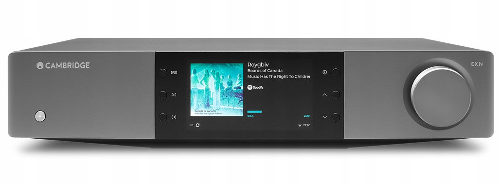 Cambridge Audio EXN100 – Sieciowy odtwarzacz audio w kolorze szarym