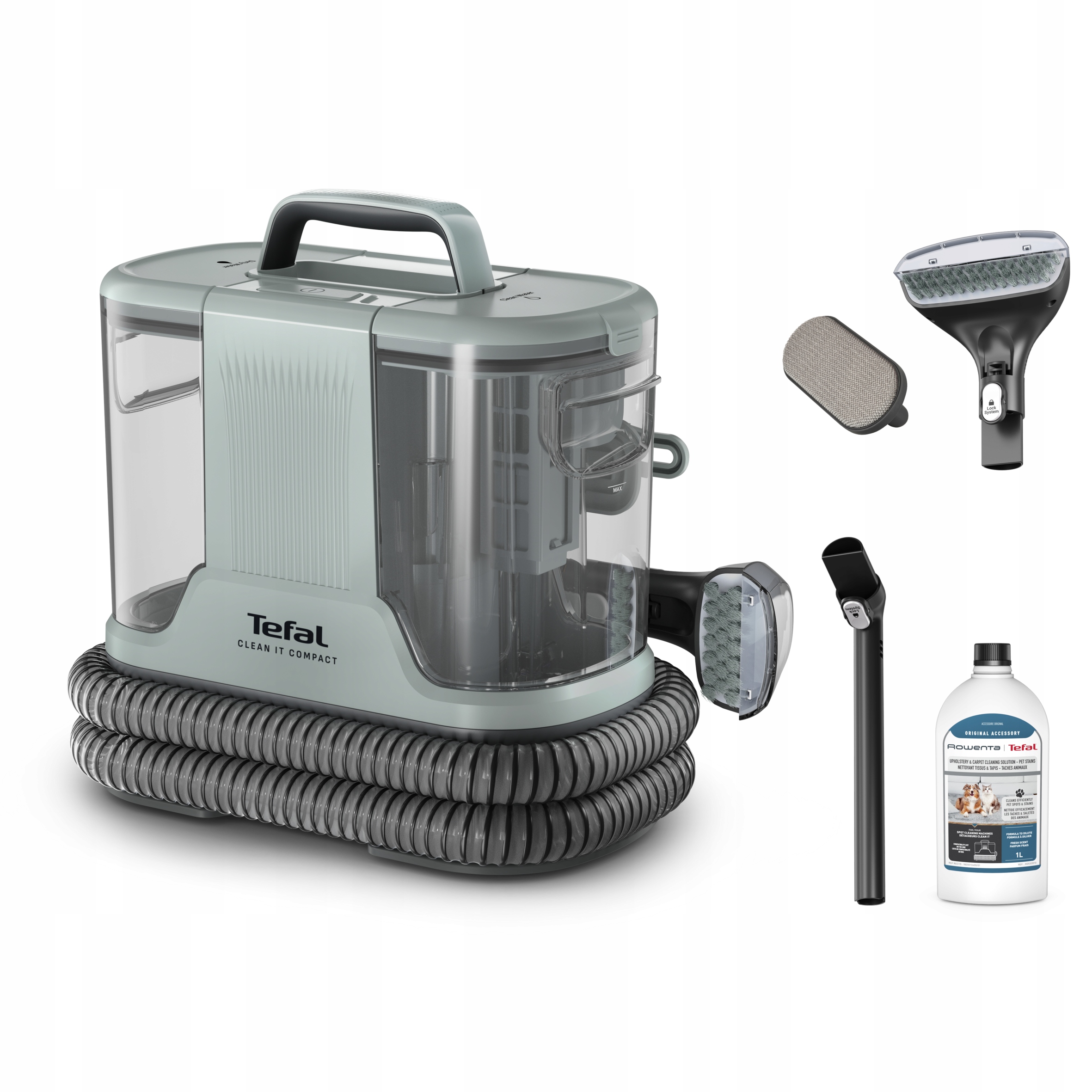 Odkurzacz piorący Tefal Clean It Compact – Skuteczne rozwiązanie do codziennego sprzątania