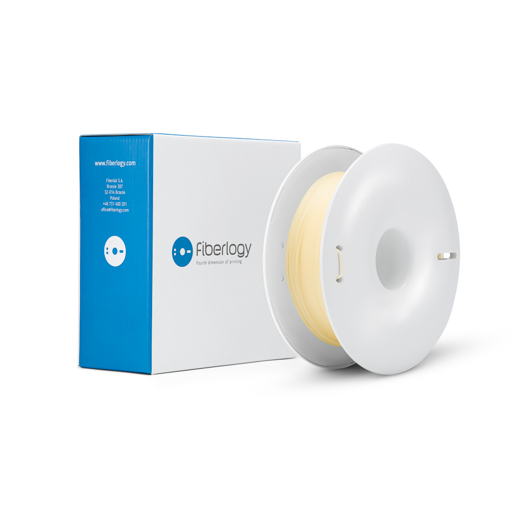 Filament Fiberlogy BVOH 1,75mm 0,5kg - Natural – Idealny do skomplikowanych modeli