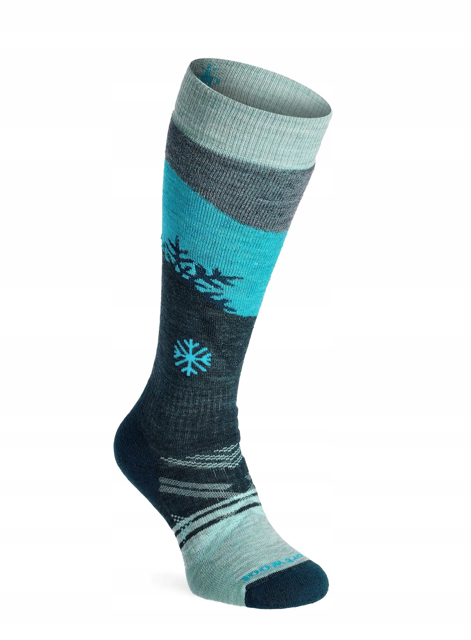W'S Ski Full Cushion Snowpocalypse Pattern OTC Socks – Komfort i styl w zimowych warunkach