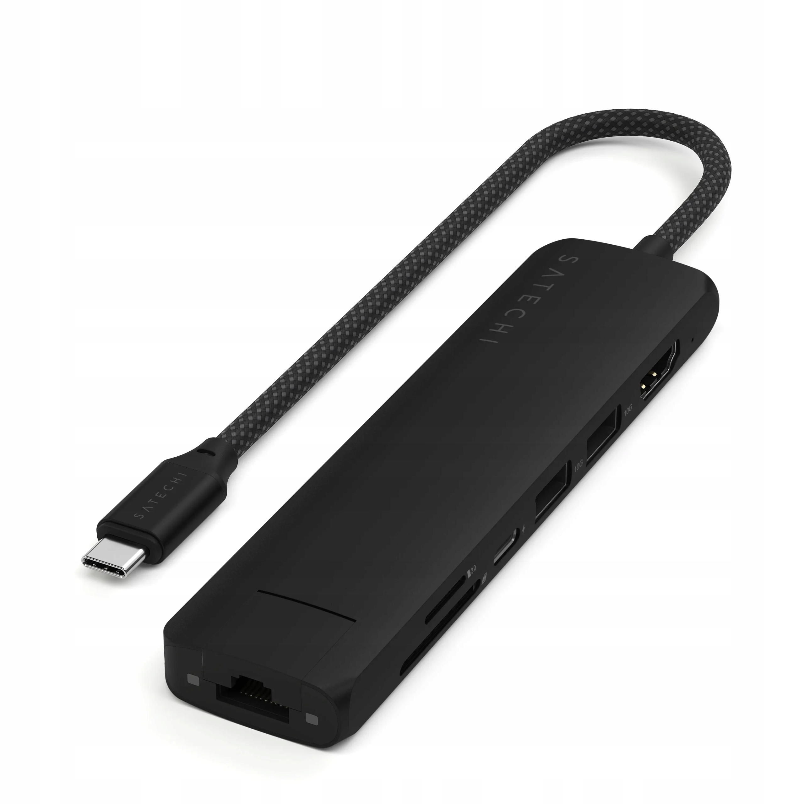 Adapter Satechi 7-in-1 Slim Multiport z Ethernetem – Wszechstronność w Twoim biurze