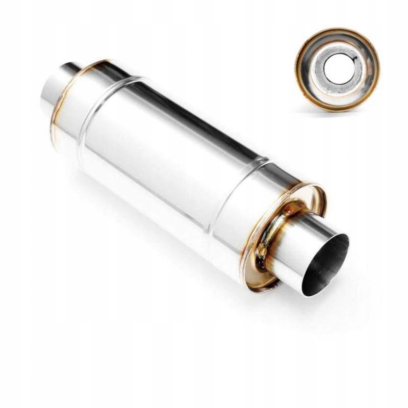 RM Motors Sportowy Tłumik Przelotowy 76mm 300mm RM – Wydajność i sportowy dźwięk
