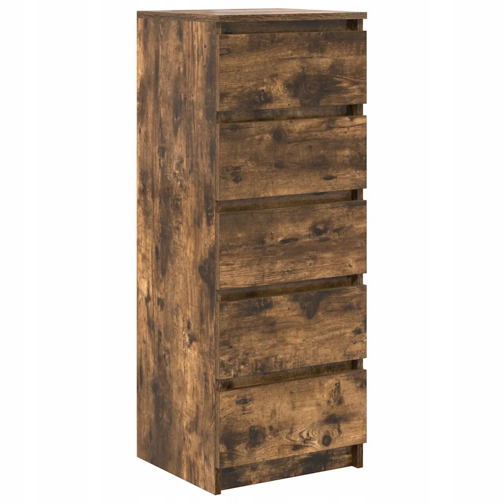 Komoda z szufladami Dąb wędzony 37,5x35x99 cm – Idealne rozwiązanie do przechowywania