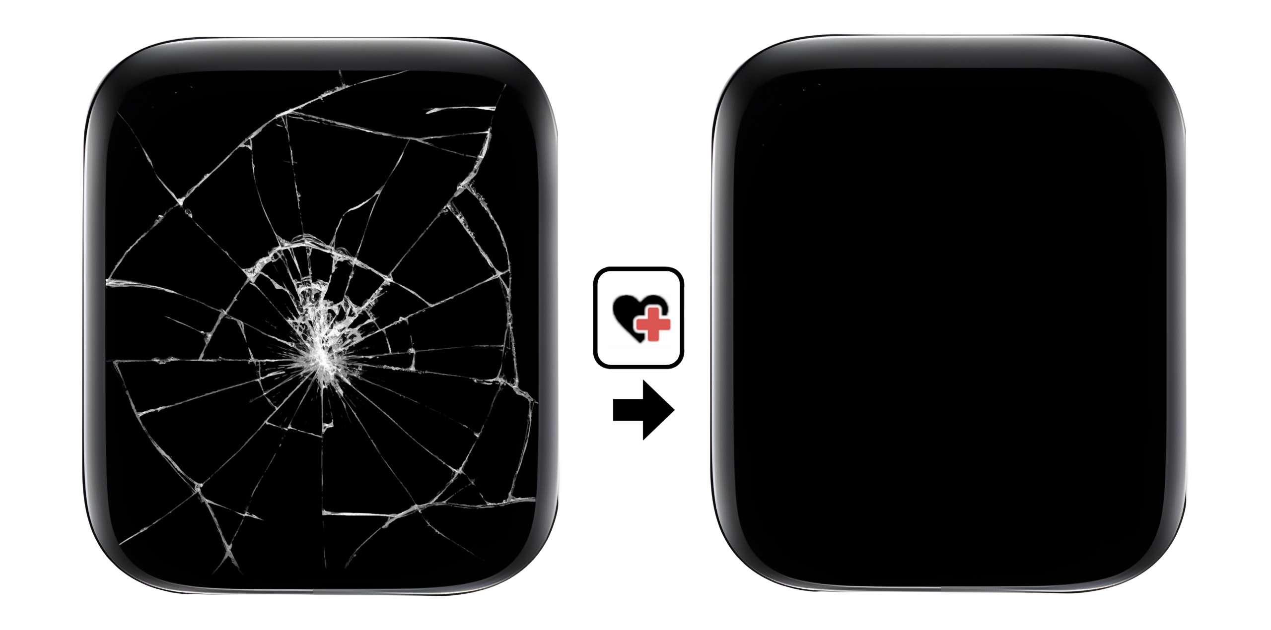 SZYBA SZKŁO WYŚWIETLACZA DOTYK DO APPLE WATCH SE 44mm A2356 A2354 A2352 – Idealne dopasowanie do Twojego zegarka