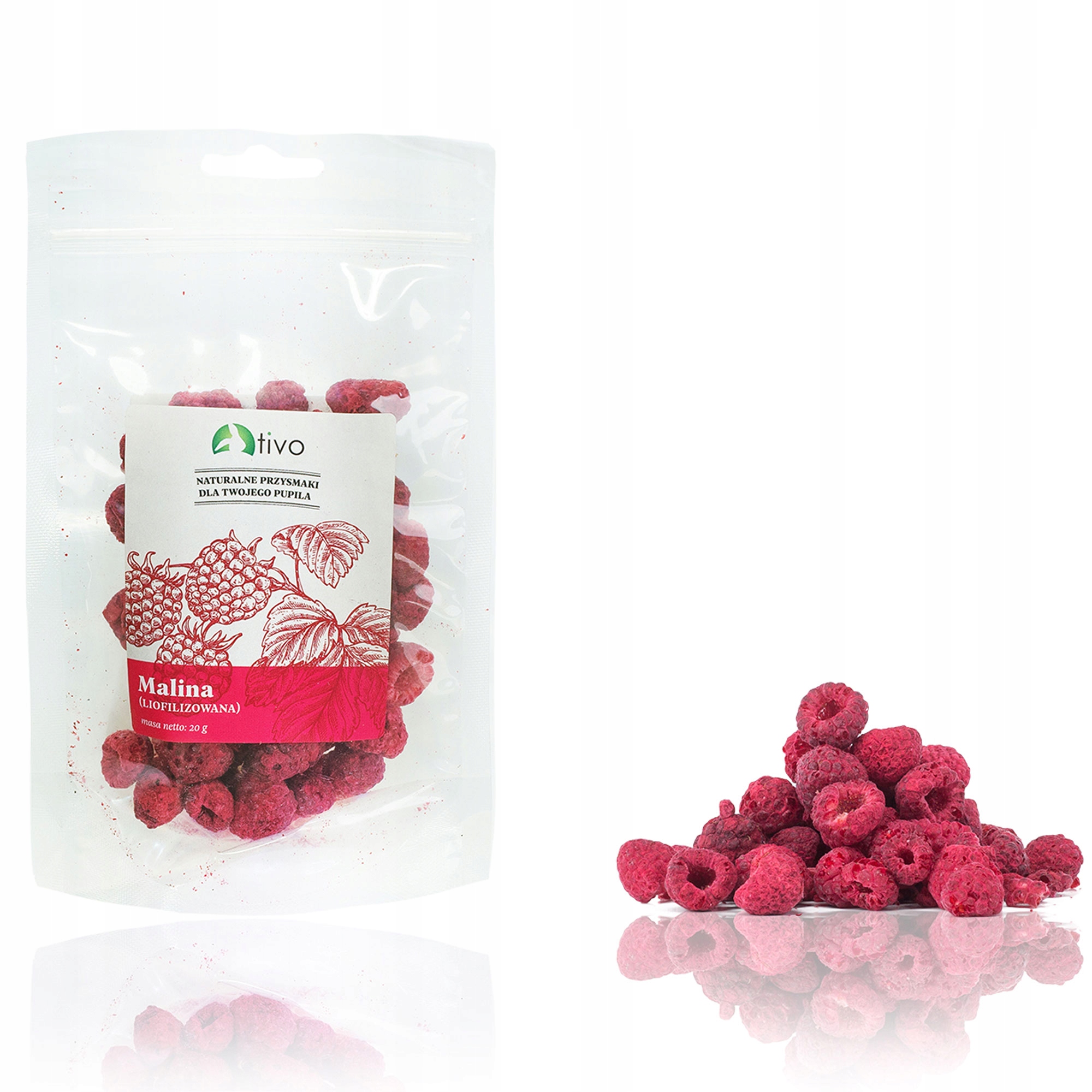 Liofilizowane maliny – Zdrowe i smaczne nagrody dla Twojego pupila