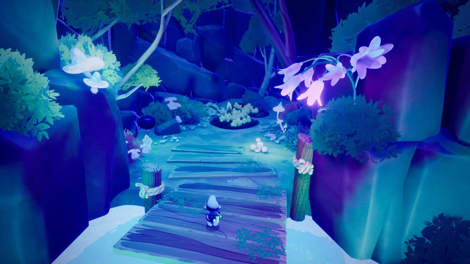 Dynamiczna rozgrywka i eksploracja – Odkryj świat Smerfów