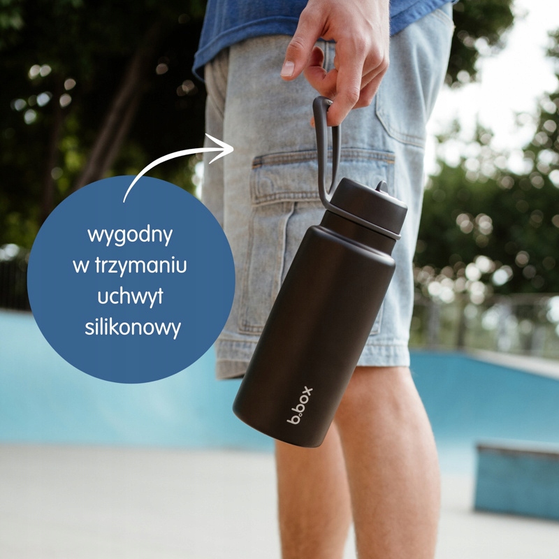 Innowacyjny design z chowanym ustnikiem i silikonowym uchwytem