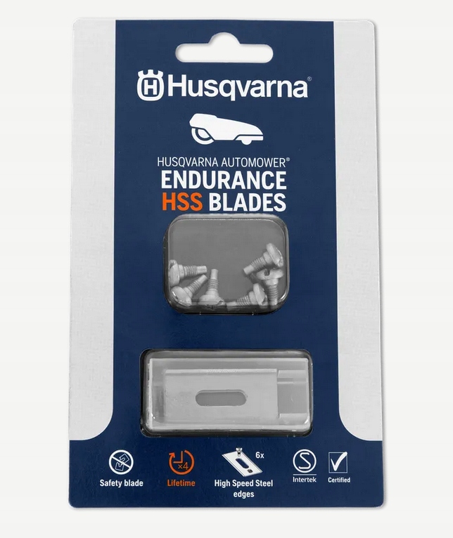 Zestaw 6 noży z dodatkowymi śrubami montażowymi