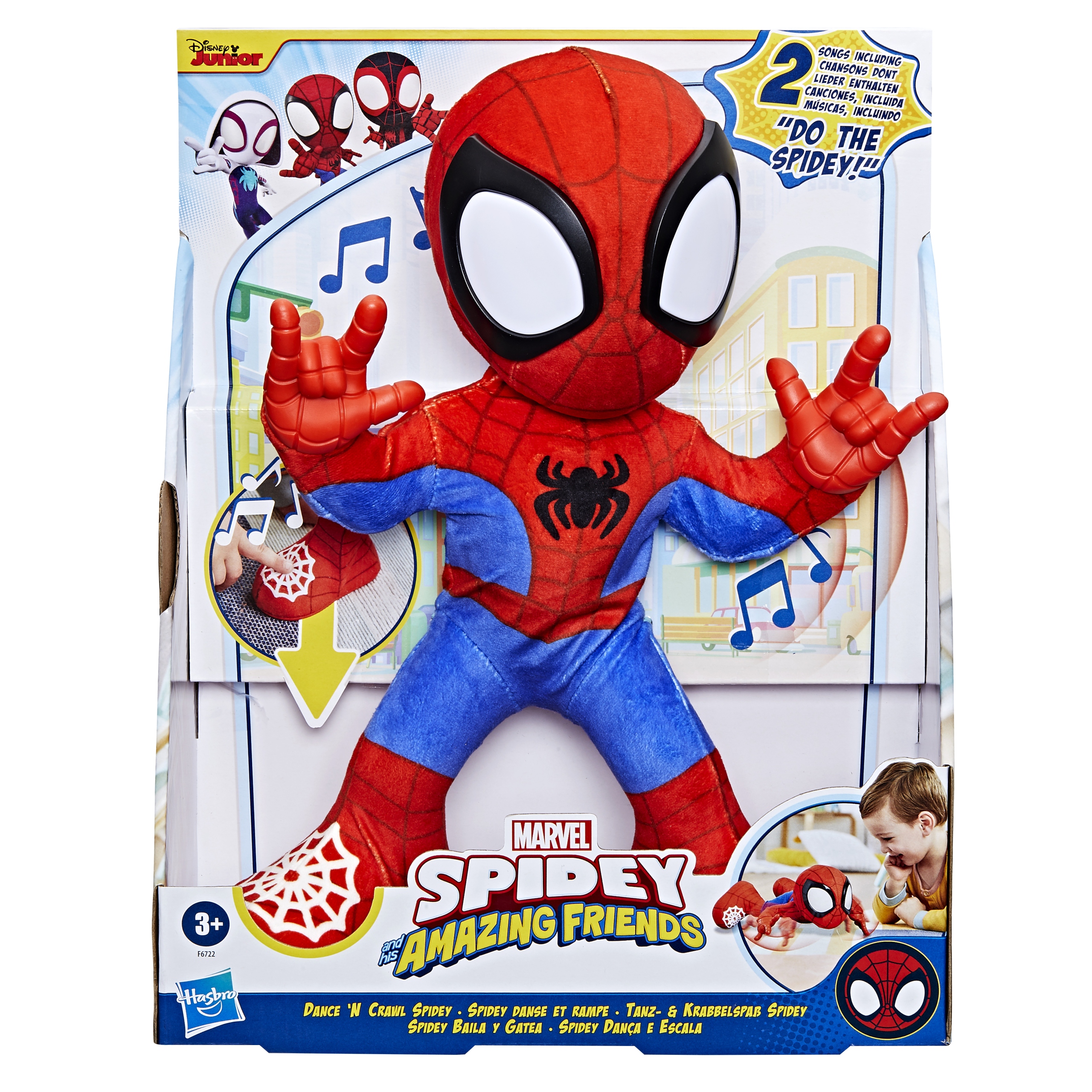 Zabawka inspirowana superbohaterem Spiderman