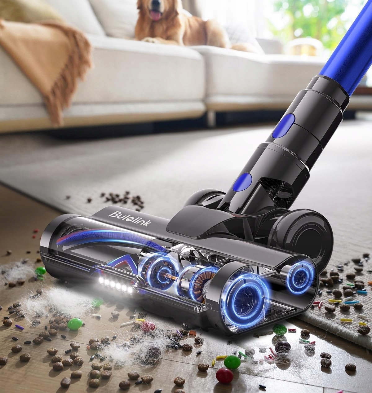 Niezrównana moc ssania 45000 Pa i 550 W