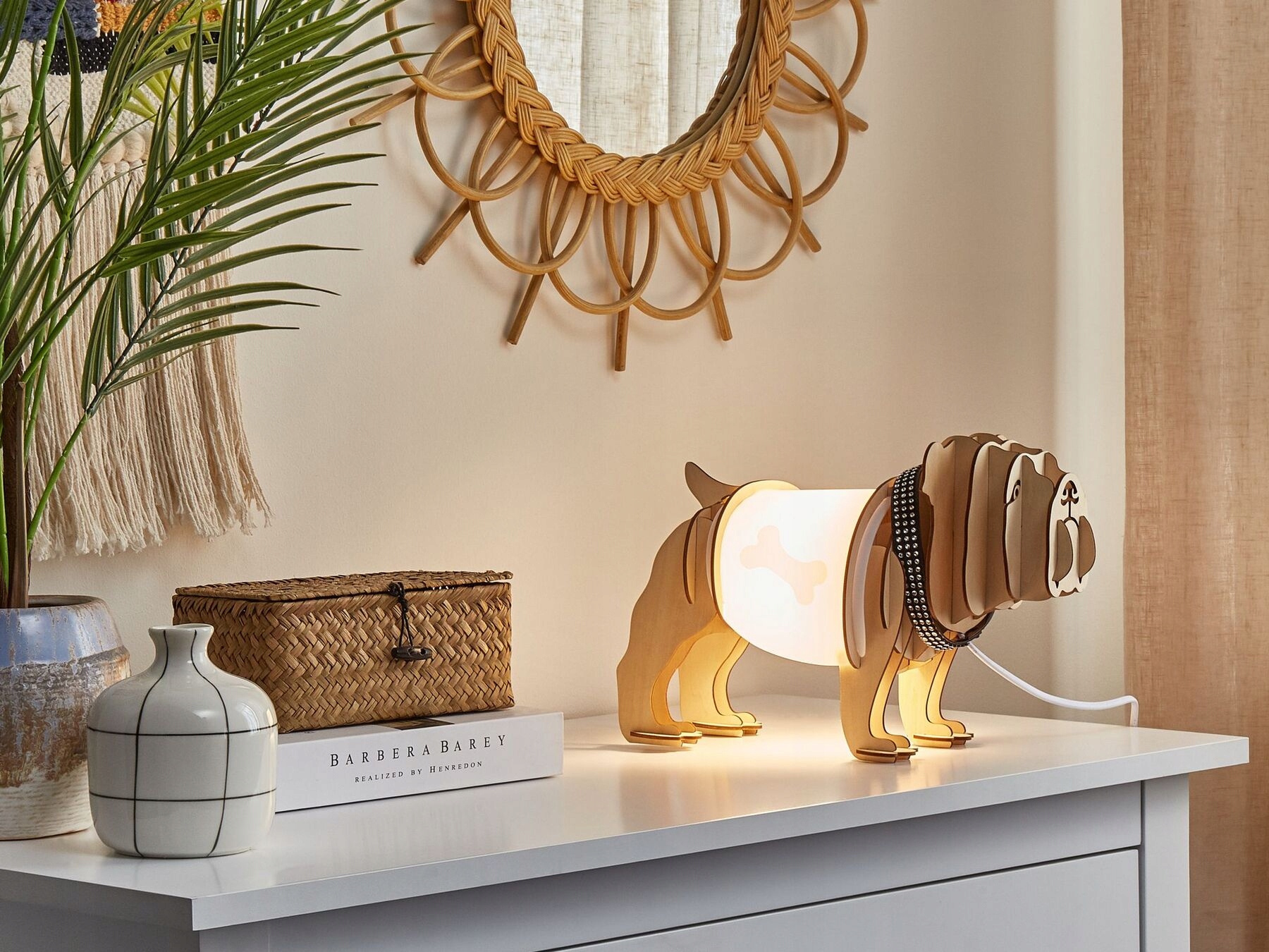 Nietuzinkowy design w kształcie buldoga