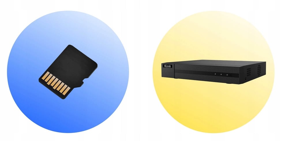 Elastyczne możliwości nagrywania z obsługą kart pamięci