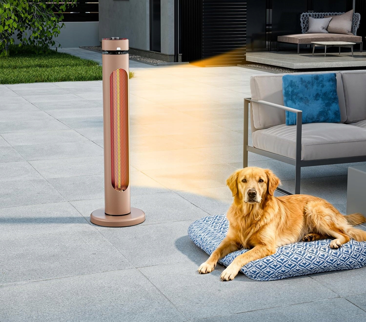 SOUTHEATIC Promiennik podczerwieni 1500W – Efektywne ogrzewanie dla Twojego domu i ogrodu