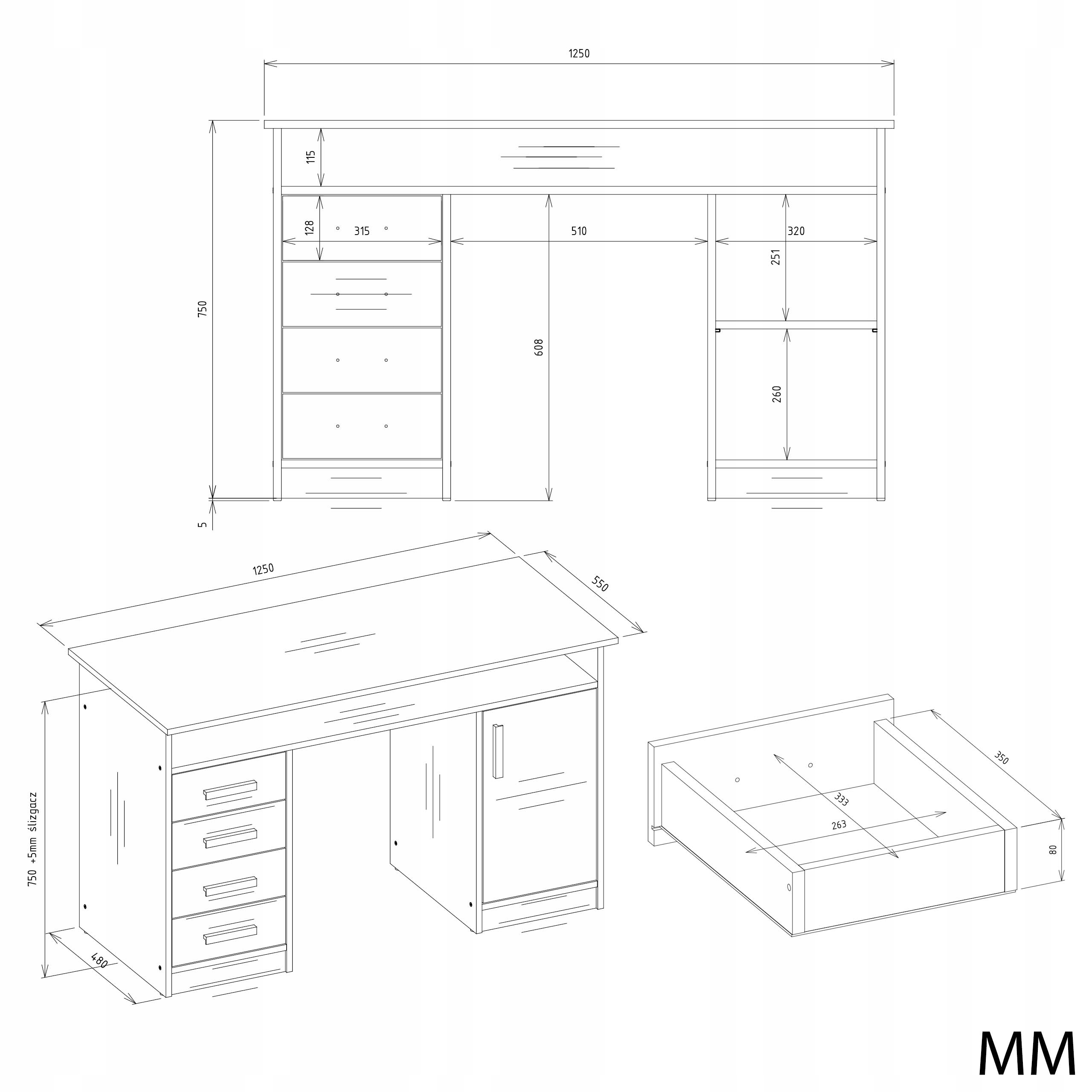 Wymiary i ergonomia – Komfort pracy przy biurku