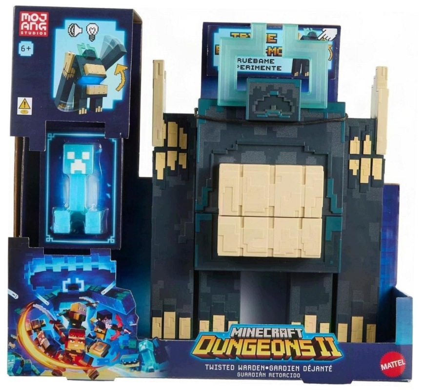 Minecraft Dungeons II Atakujący Pokręcony Nadzorca – Idealna figurka dla fanów Minecraft