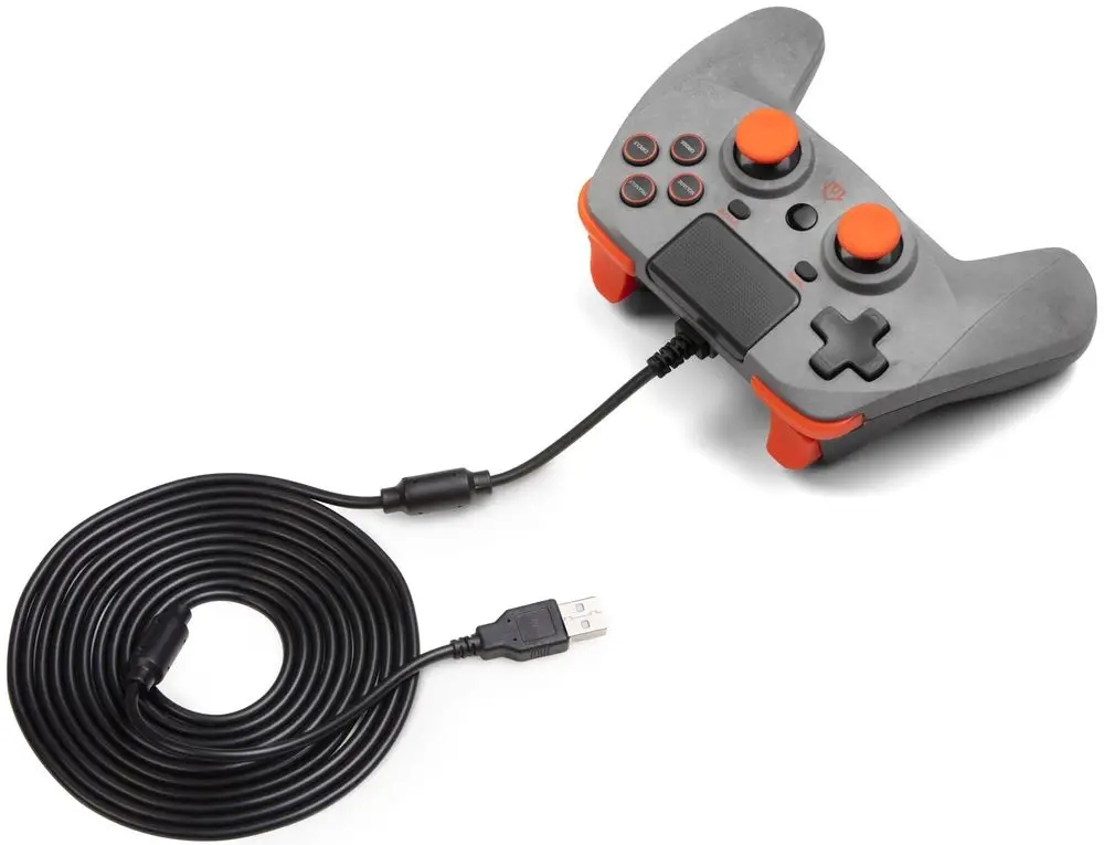 Snakebyte GAME:PAD 4 S (SB910234) – Przewodowy kontroler do PS4 dla wymagających graczy