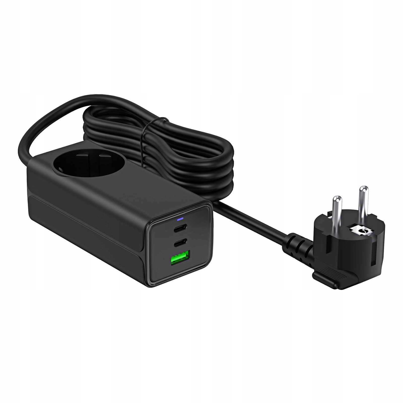 Uniwersalne gniazdo AC 230 V z funkcją przedłużacza