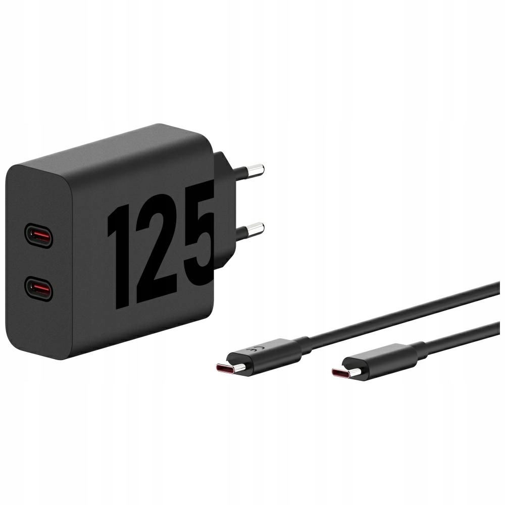 Wydajność ładowania 125W – Idealna do laptopów i urządzeń mobilnych