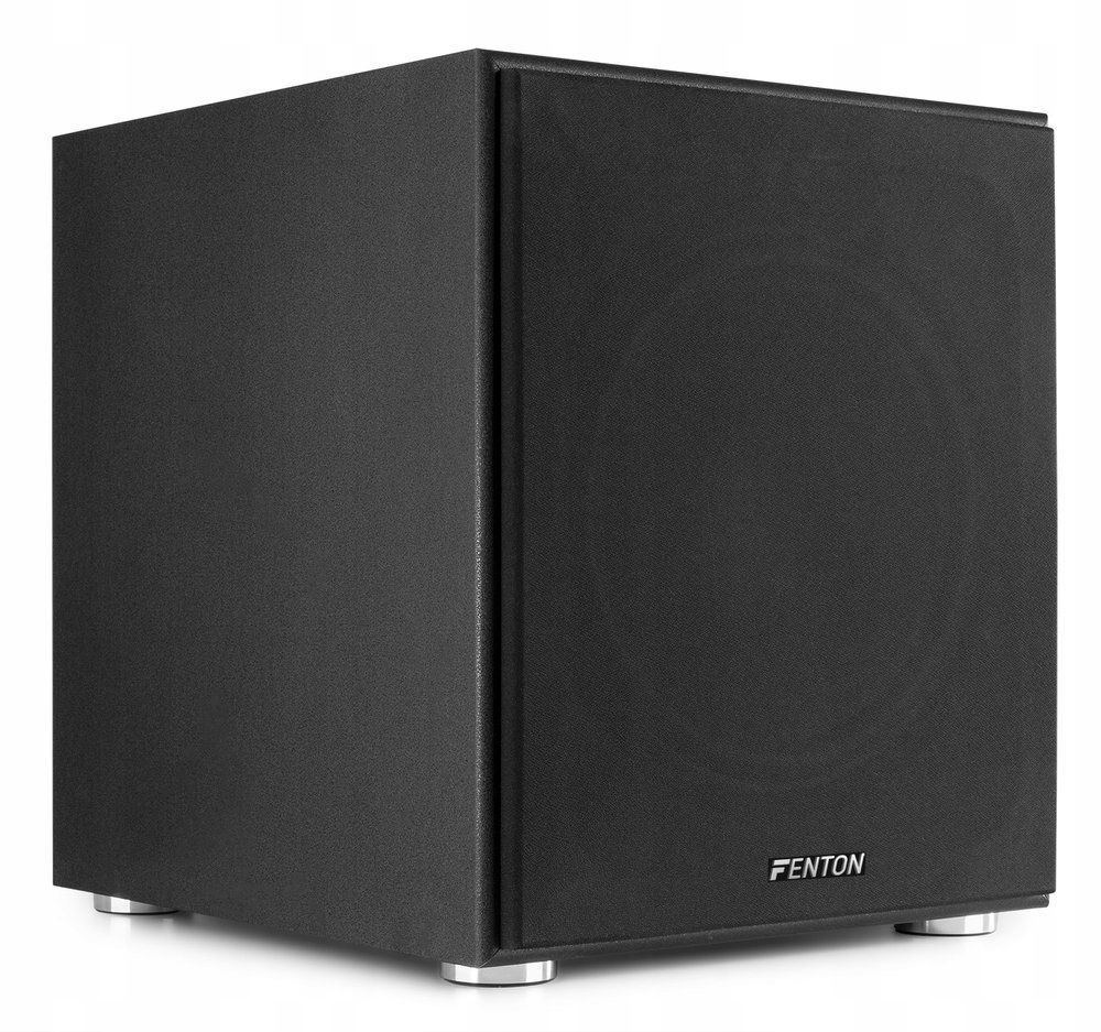 Subwoofer aktywny 12'' 400W SHFS12B Fenton – Doskonałe brzmienie w Twoim domu