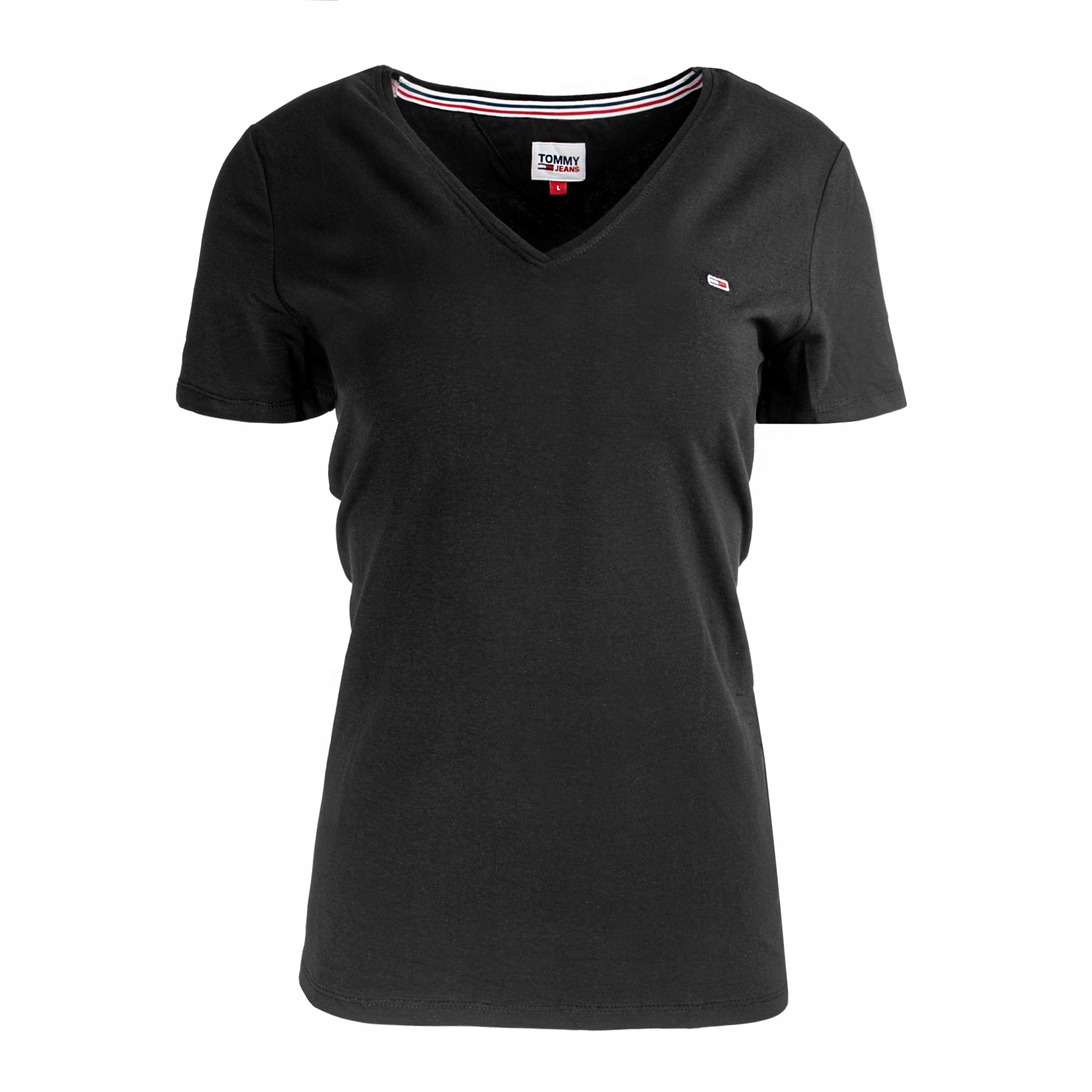 Koszulka damska Tommy Hilfiger L Czarny – Styl i komfort na co dzień