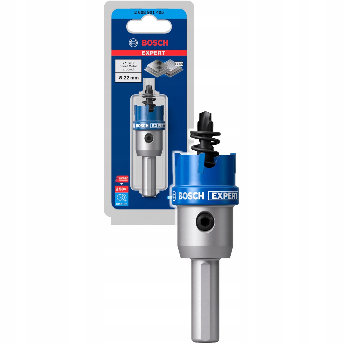 Otwornica TCT Expert 22mm – Niezawodne narzędzie do precyzyjnego wiercenia