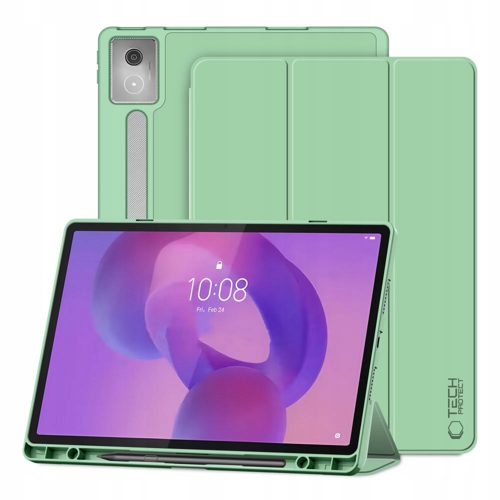 TECH-PROTECT SC PEN LENOVO IDEA TAB PRO / PRO MT 12.7 TB-373 MATCHA GREEN – Ochrona i styl w jednym