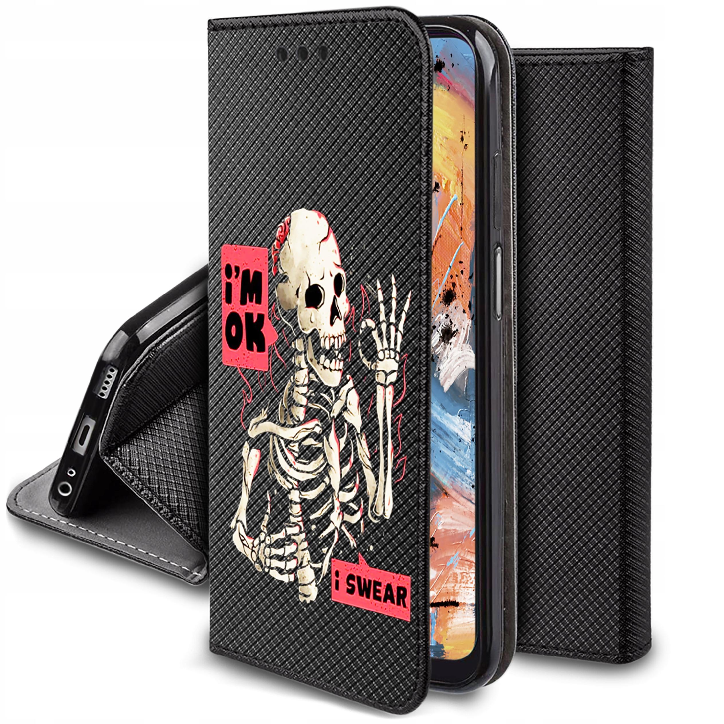 Etui SMART MAGNET WZÓR do Realme C53, C51, Note 50 – Styl i ochrona w jednym