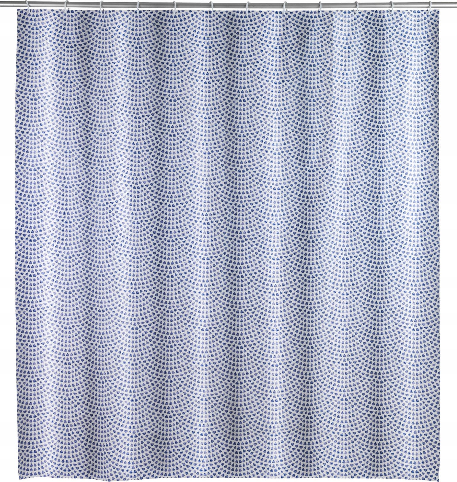 W zestawie z 12 pierścieniami prysznicowymi