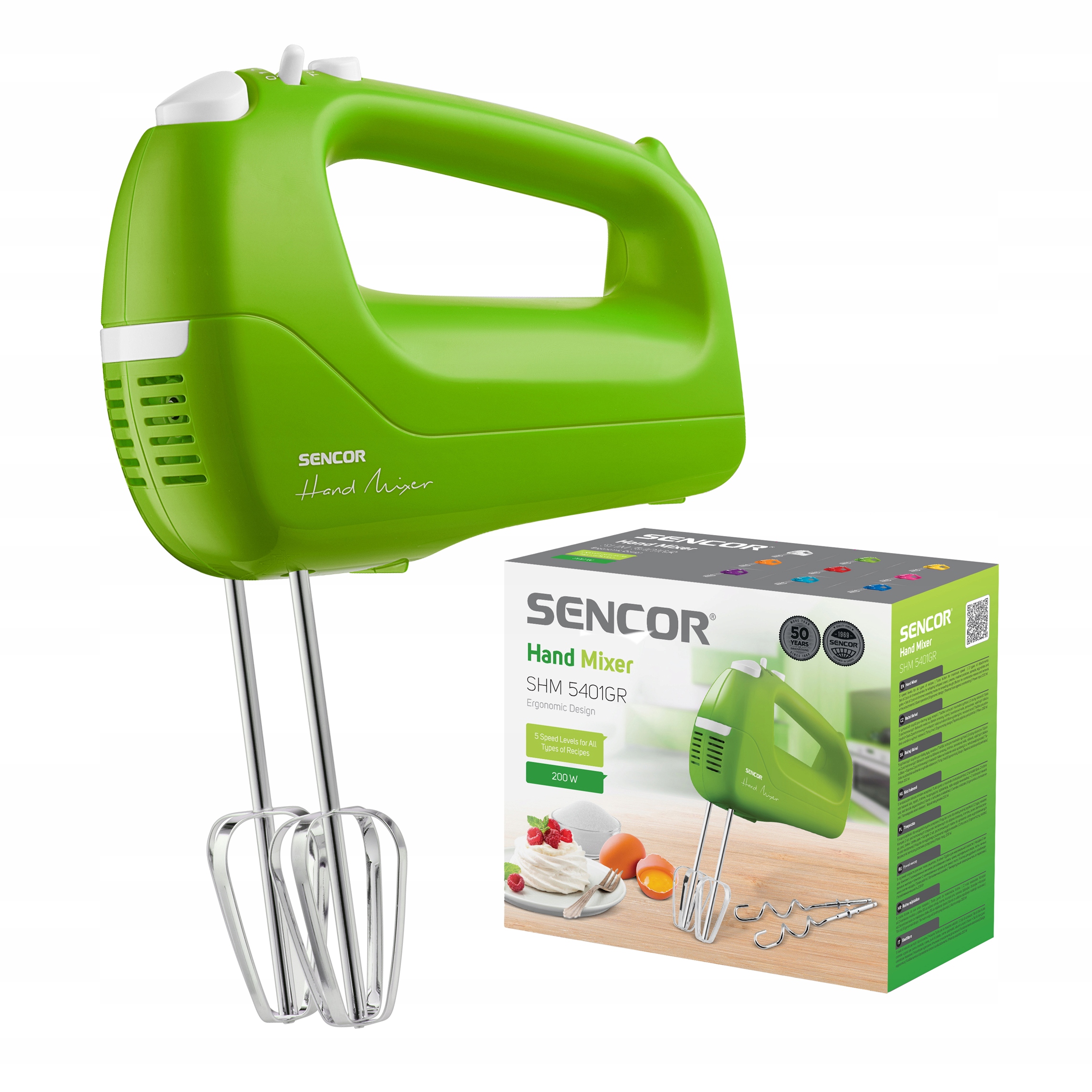Mikser Ręczny Sencor SHM 5401GR – Idealny do każdej kuchni