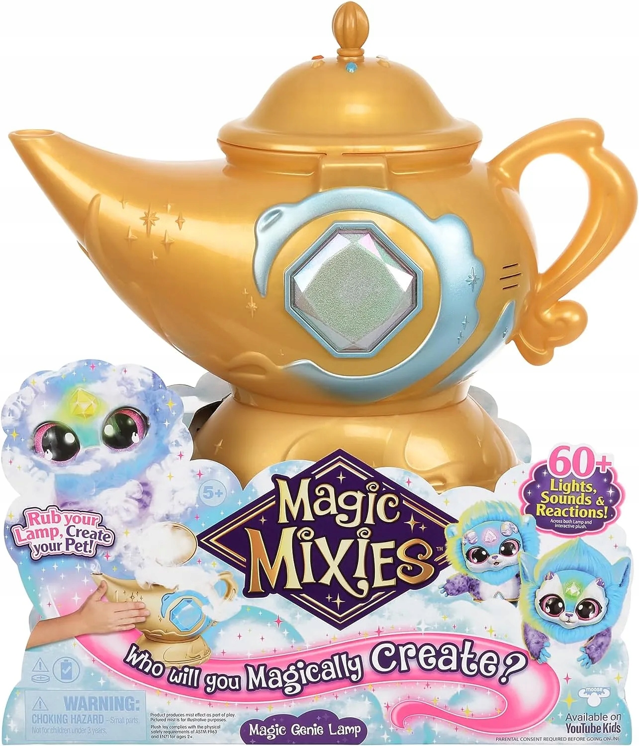 Magic Mixies Lampa Dżina Niebieska 14833 – Odkryj prawdziwą magię!