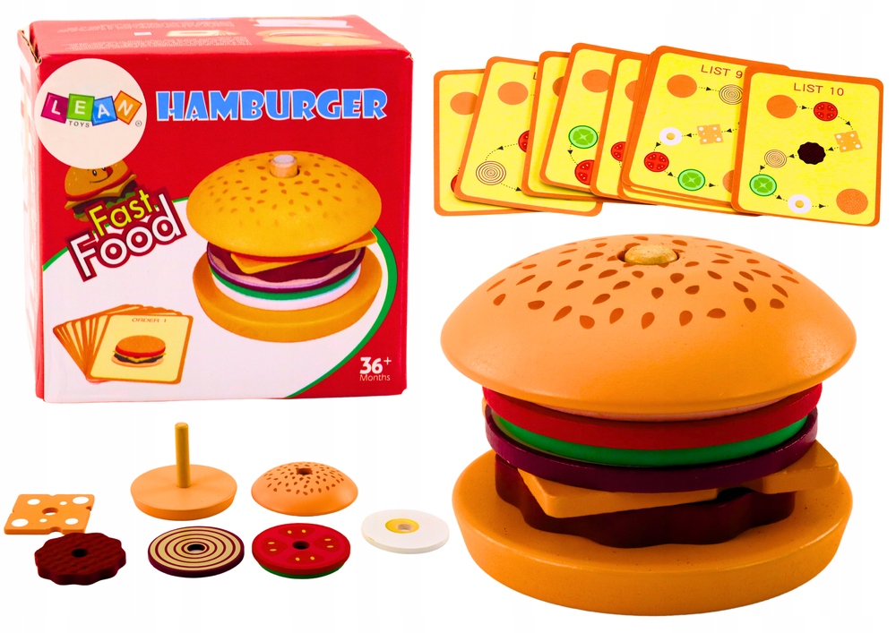 Zestaw do tworzenia idealnego hamburgera