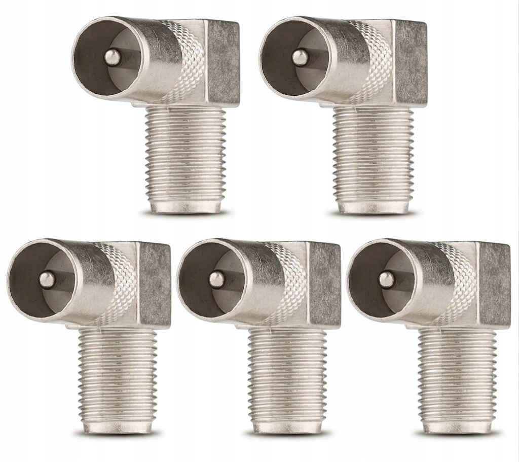Zestaw 5x Wtyk Antenowy RF Męski Kątowy 6,8mm CONOTECH NS-124 – Idealne rozwiązanie dla Twojej anteny