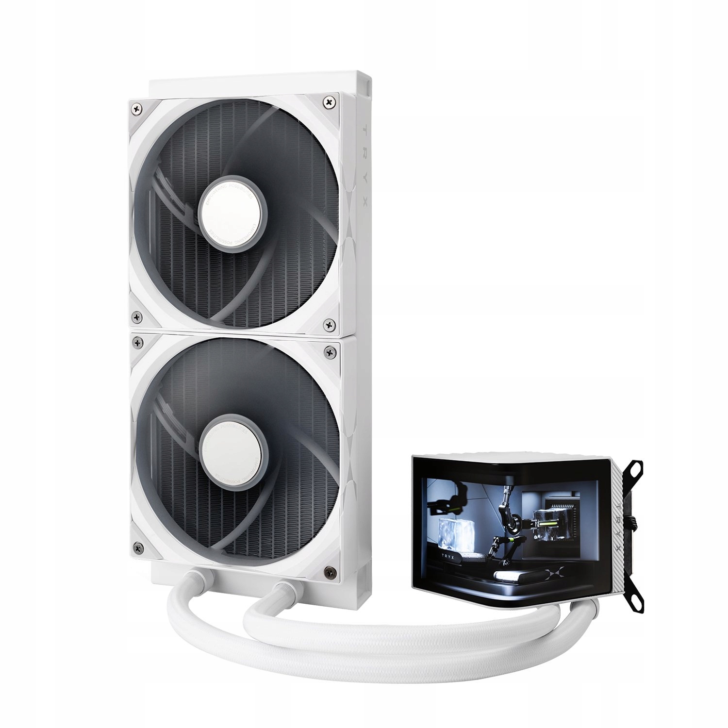 Minimalistyczny biały design idealny do nowoczesnych konfiguracji