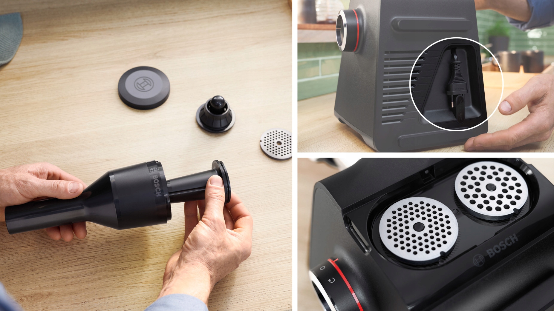 Szybkie mielenie do 3,5 kg mięsa na minutę