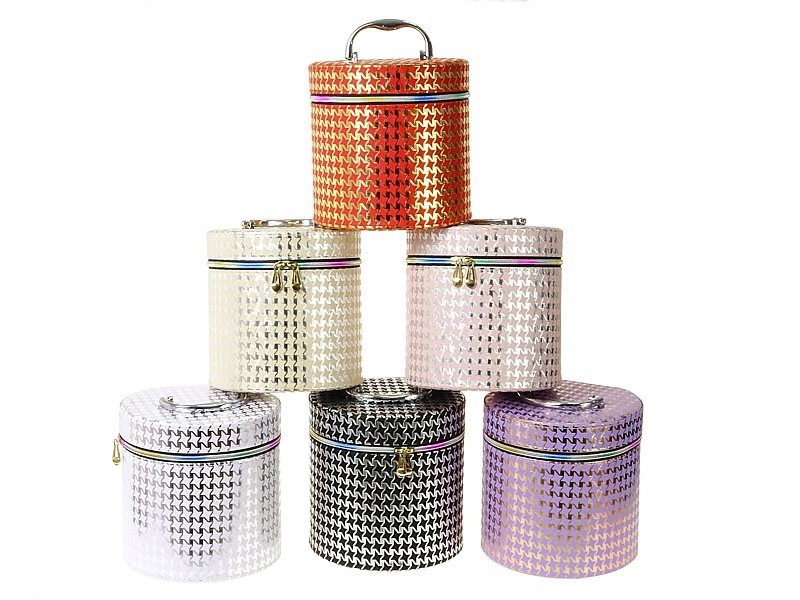 Kuferek L z lusterkiem na zamek 20x19x20cm – Idealny dla Twoich skarbów