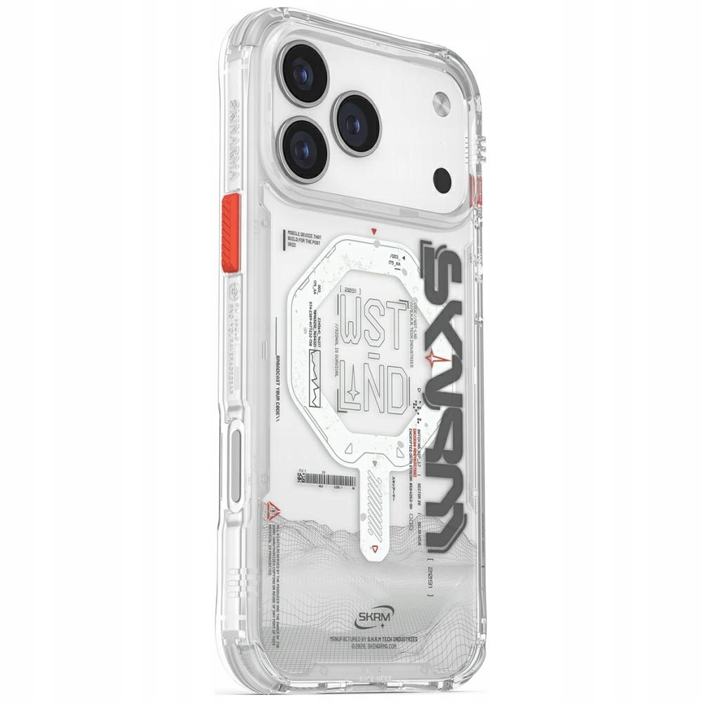 Etui Skinarma Sonix do iPhone 17 Pro Max – Przezroczysta ochrona z MagSafe