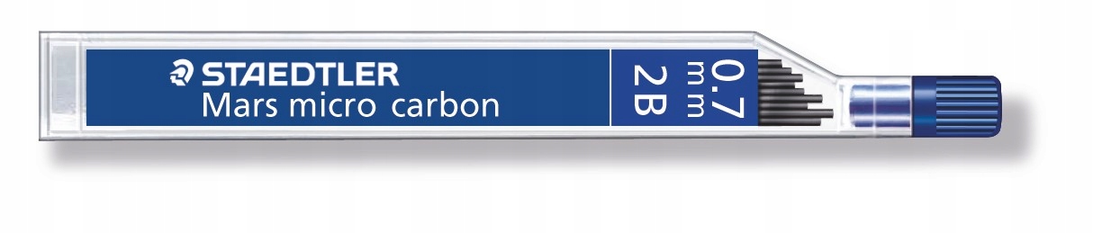 Staedtler STAEDTLER Feinmine Mars micro 0,7mm 2B – Wysokiej jakości grafity do ołówków automatycznych