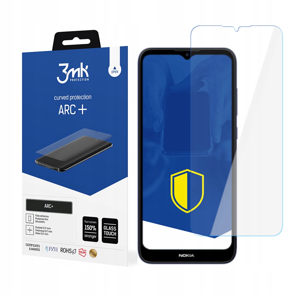 NOKIA C21 - Folia ochronna 3MK ARC+ – Najlepsza ochrona dla Twojego smartfona