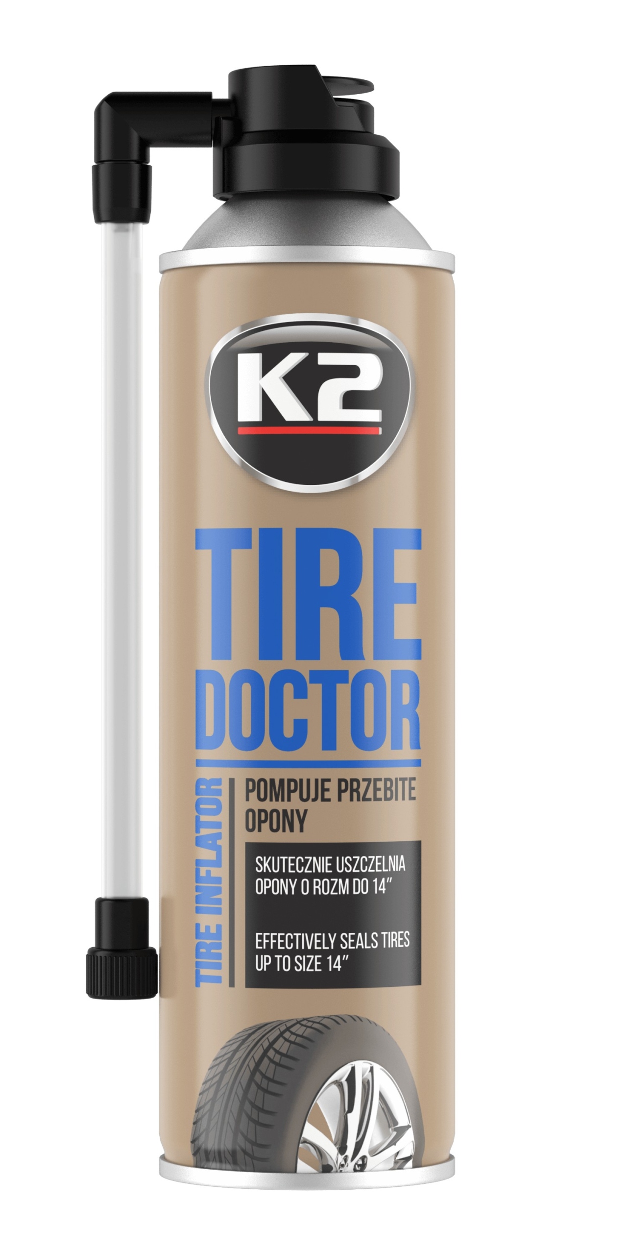 Uszczelniacz do opon K2 Tire Doktor B310 – Szybka pomoc w awaryjnych sytuacjach